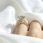🔥 LAST DAY 90% OFF: Dazzling Handcrafted Moissanite Bow Ring — Yours for the Cost of Materials!