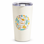 Woodland Meadow Bear Stainless Steel Travel Tumbler