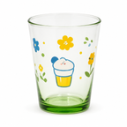 Sweet Café Green Base Glass Tumbler