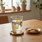 Sweet Café Green Base Glass Tumbler