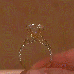 🔥 LAST DAY 90% OFF: Dazzling Handcrafted Moissanite Bow Ring — Yours for the Cost of Materials!