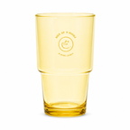 Hub of Houndle Yellow Stacking Glass
