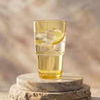 Hub of Houndle Yellow Stacking Glass