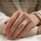 🔥 LAST DAY 90% OFF : Exquisite Invisible Floating Diamond Ring – Weightless Elegance & Zero-Pinch Comfort