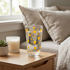 Sunny Polka Dot Glass Tumbler