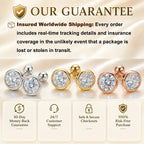 🔥 LAST DAY 90% OFF: Sleep-Safe High-Clarity Bubble Moissanite Studs in S925 Silver