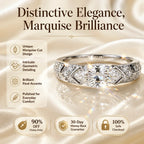 🚨 LAST DAY 90% OFF : The "Eye of Horus" Geometric Marquise Ring
