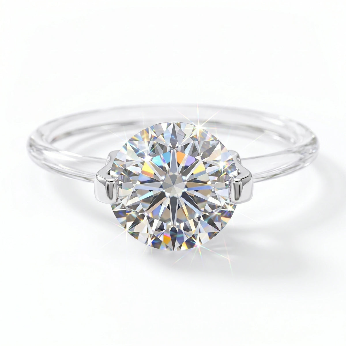 🔥 LAST DAY 90% OFF : Exquisite Invisible Floating Diamond Ring – Weightless Elegance & Zero-Pinch Comfort