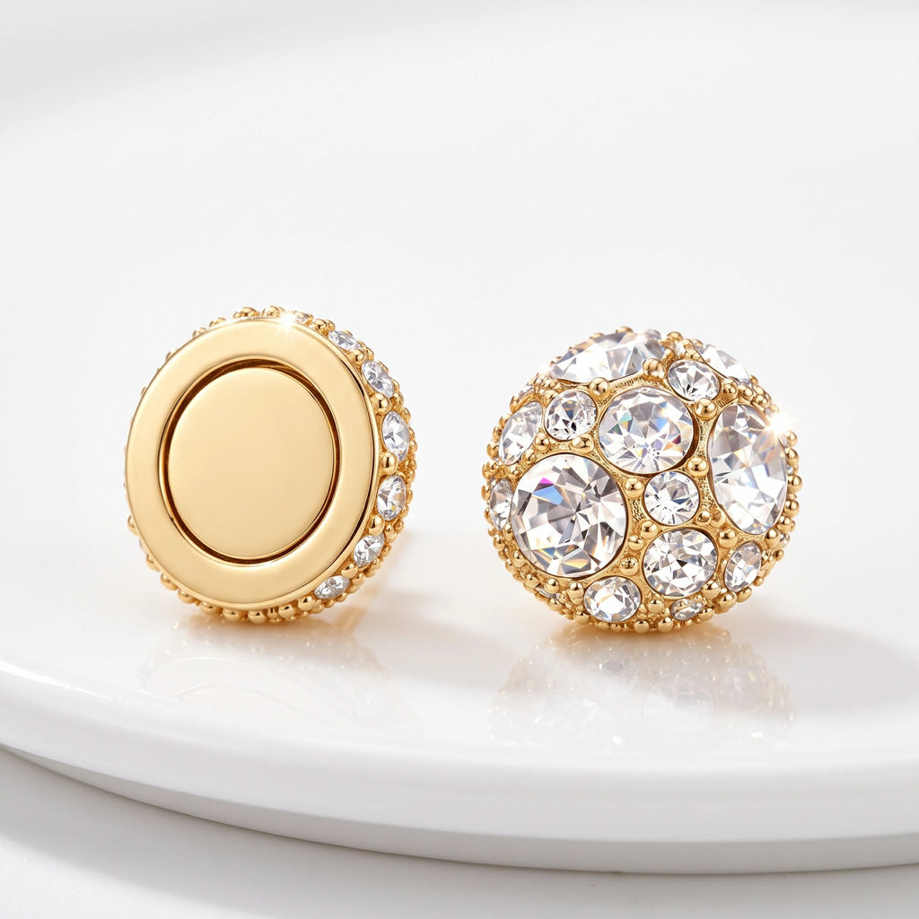 🔥 LAST DAY 90% OFF : Painless Non-Pierced Magnetic Diamond Stud Earrings – Piercing-Free Elegance & All-Day Comfort