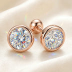 🔥 LAST DAY 90% OFF: Sleep-Safe High-Clarity Bubble Moissanite Studs in S925 Silver